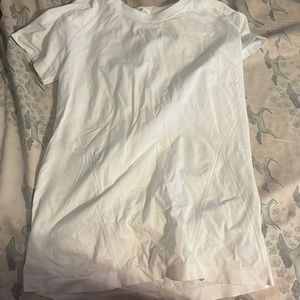 White athletic top